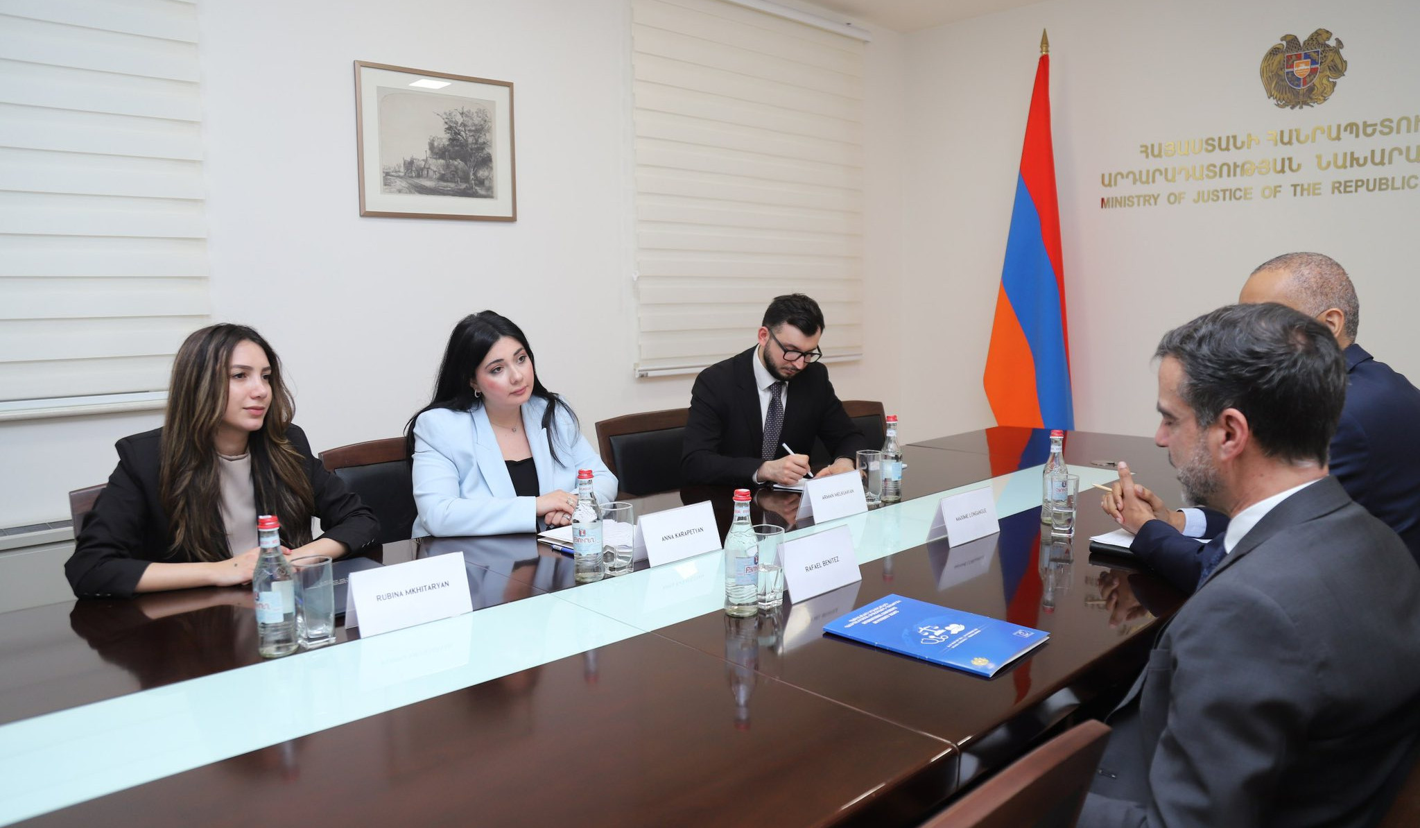 ԵԽ պաշտոնյայի հետ քննարկվել են միջազգային կոնվենցիաների իմպլեմենտացմանն առնչվող հարցեր