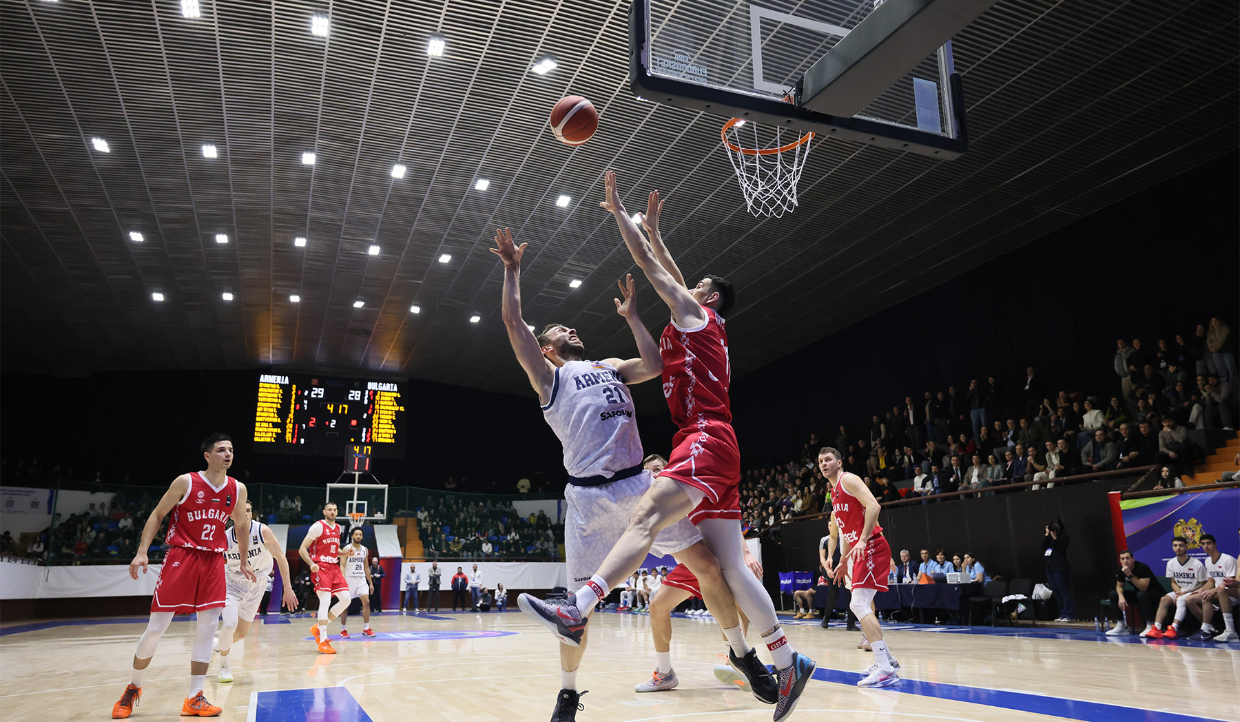 Բասկետբոլի Հայաստանի ազգային հավաքականը պարտվել է Բուլղարիայի թիմին Եվրոբասկետ 2029-ի նախընտրական փուլում