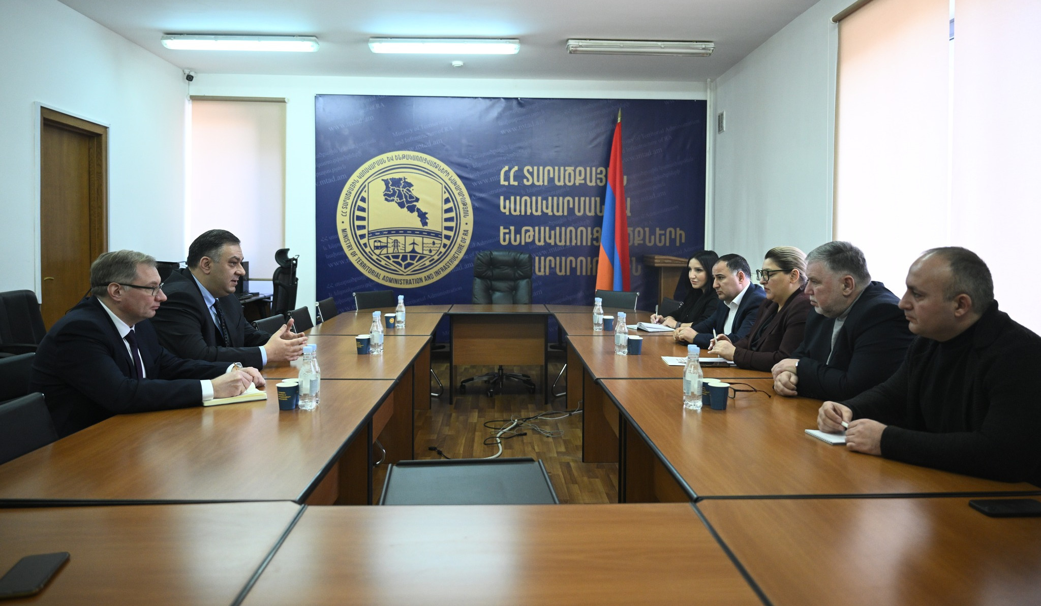 Քննարկվել են Հյուսիս-հարավի Քաջարան-Ագարակ ճանապարհահատվածի կառուցման ծրագրին առնչվող հարցեր