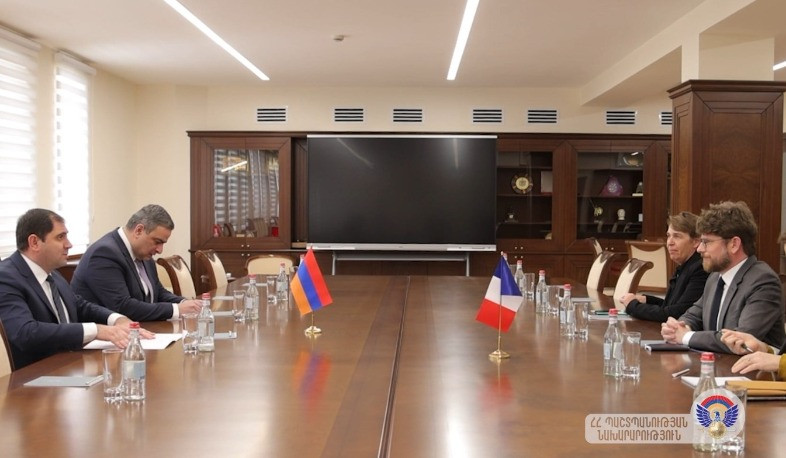 Սուրեն Պապիկյանն ընդունել է Ֆրանսիայի դեսպանին