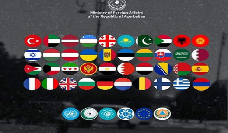 Բաքուն շնորհակալություն է հայտնել միջազգային գործընկերներին, այդ թվում Հայաստանին՝ Ադրբեջանին ցուցաբերած աջակցության համար