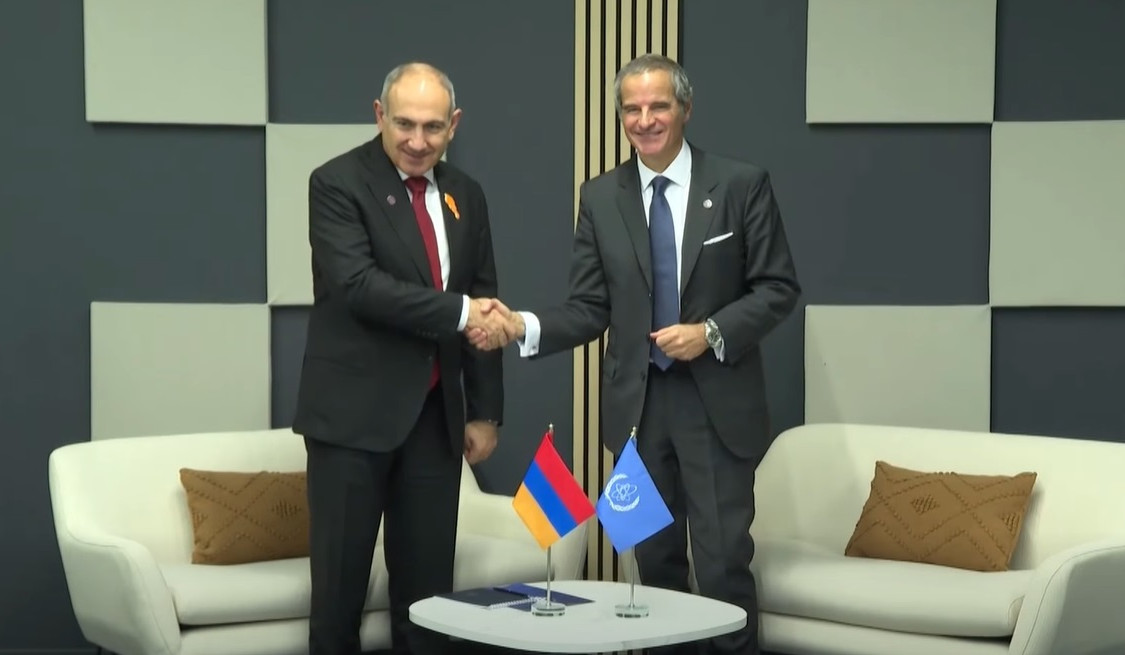 Հանդիպում Ռաֆայել Գրոսսիի հետ. Փաշինյանը տեսանյութ է հրապարակել