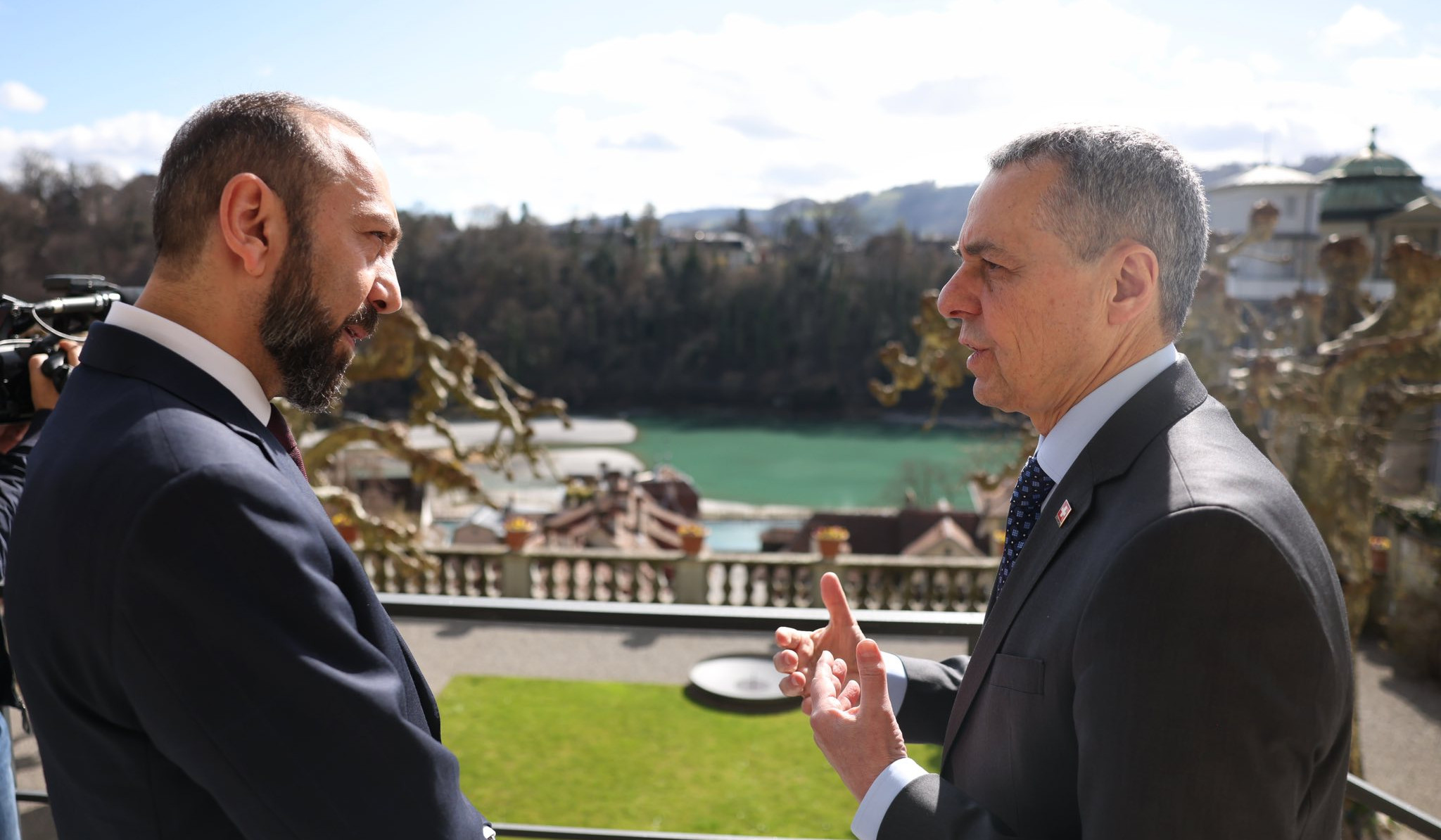 Հայաստանի և Շվեյցարիայի ԱԳ նախարարները մտքեր են փոխանակել Հարավային Կովկասում և Մերձավոր Արևելքում զարգացումների շուրջ