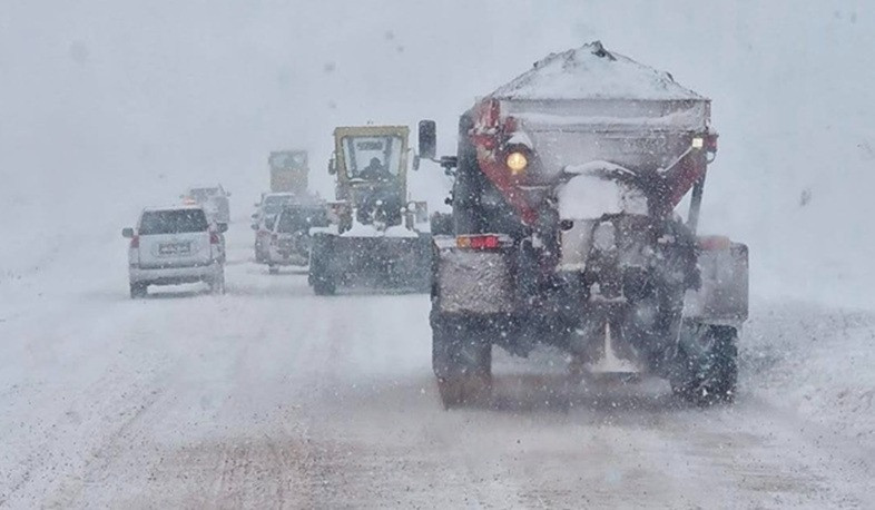 Հրազդանի, Սևանի, Ապարանի, Արագածի, Աշոցքի տարածաշրջաններում ձյուն է տեղում