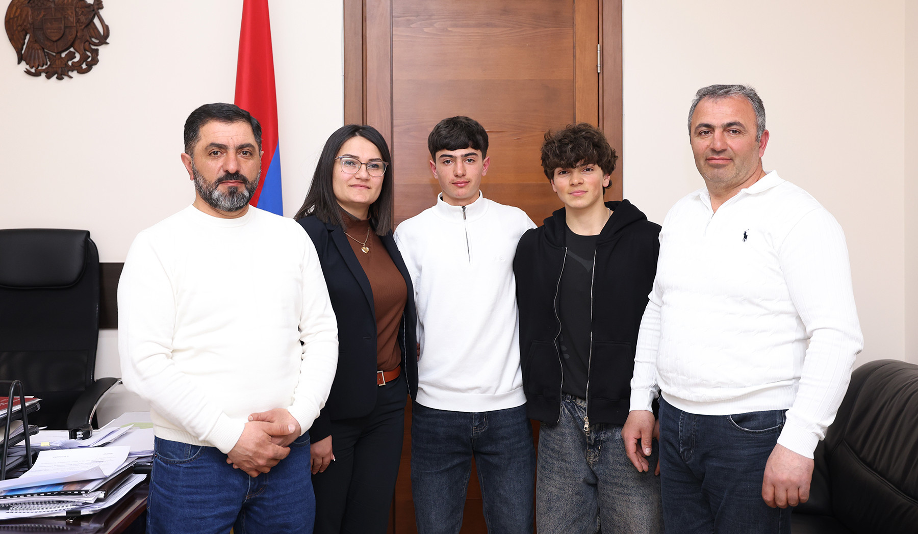 Ձեր աշխատանքը գնահատվում է պետության կողմից. ԿԳՄՍ փոխնախարարը՝ Վրաստանի միջազգային մրցաշարում հաղթած հայ լեռնադահուկորդներին