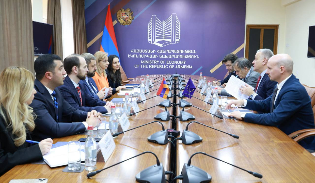Պապոյանը և ԵՄ դեսպանը անդրադարձել են «Հայկական բրենդի» աշխարհագրական նշման ստեղծման համար տեխնիկական աջակցությանը