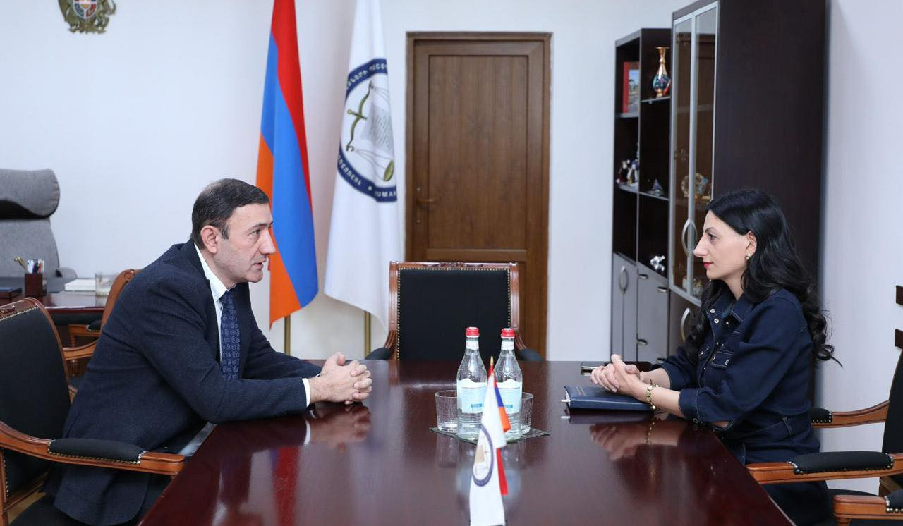 Անահիտ Մանասյանը և Բաբկեն Թունյանը քննարկել են գործարարության ոլորտում իրավունքների պաշտպանությանն առնչվող հարցեր