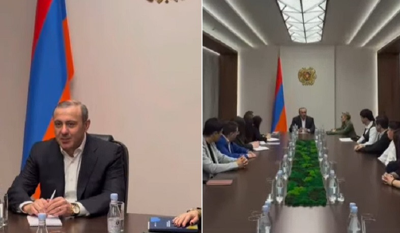 Ունեցանք շատ հետաքրքիր քննարկում. ԱԽ քարտուղարը «Դիմակայունության դպրոց» ծրագրի շրջանակում երկրորդ անգամ է հանդիպել ուսանողների հետ