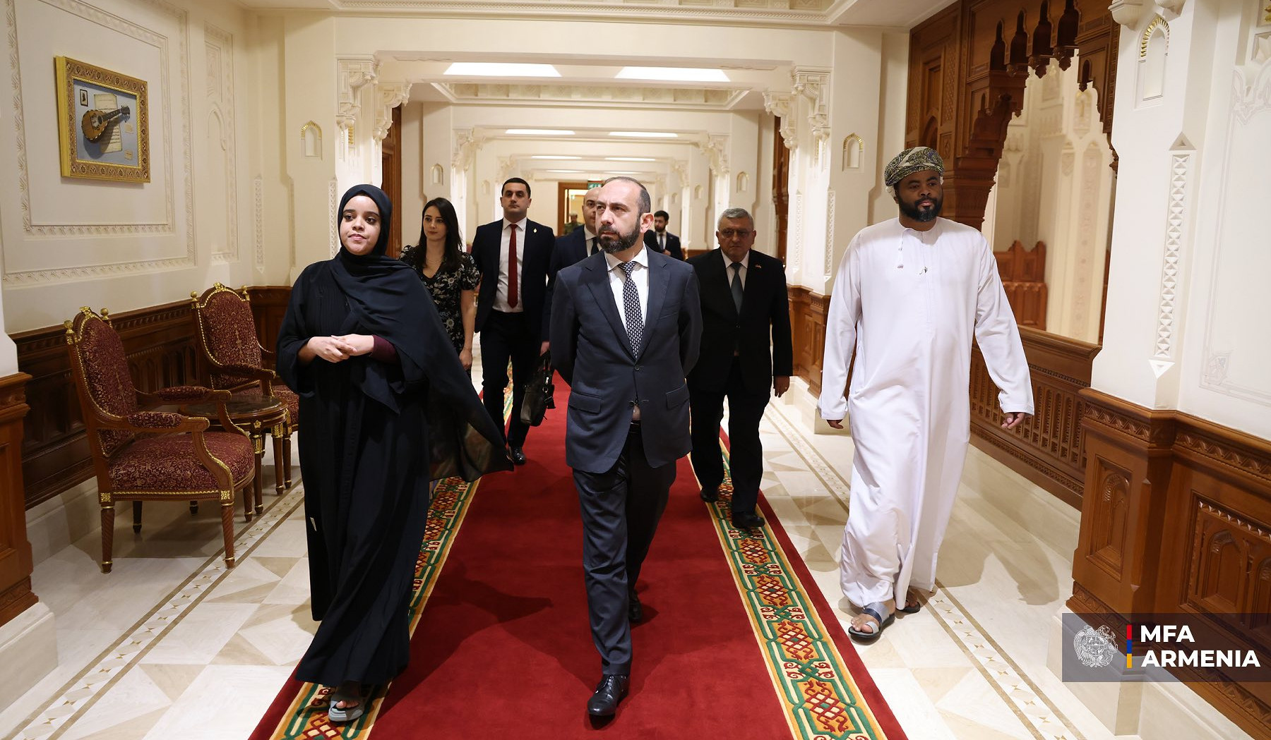 Արարատ Միրզոյանի գլխավորած պատվիրակությունն այցելել է Օմանի թագավորական օպերա և ազգային թանգարան