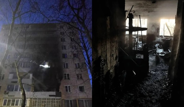 Մոսկվայի կենտրոնում բազմաբնակարան շենք է այրվել․ զոհեր և վիրավորներ կան