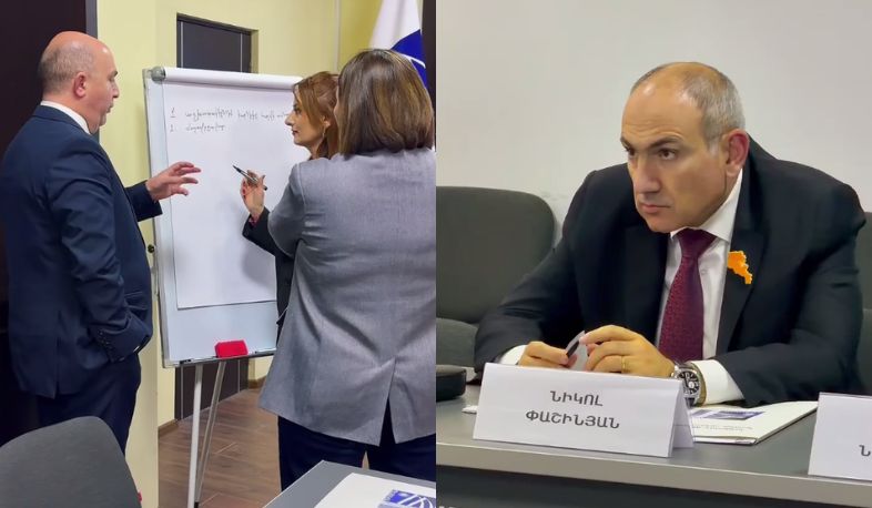 Հերթական դասը Կառավարման ակադեմիայում․ Նիկոլ Փաշինյան