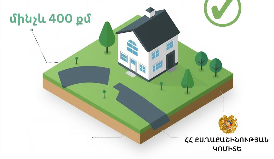 Ավելի քան 45 000 փոքր հողամասի սեփականատերեր տուն կառուցելու հնարավորություն են ստանում