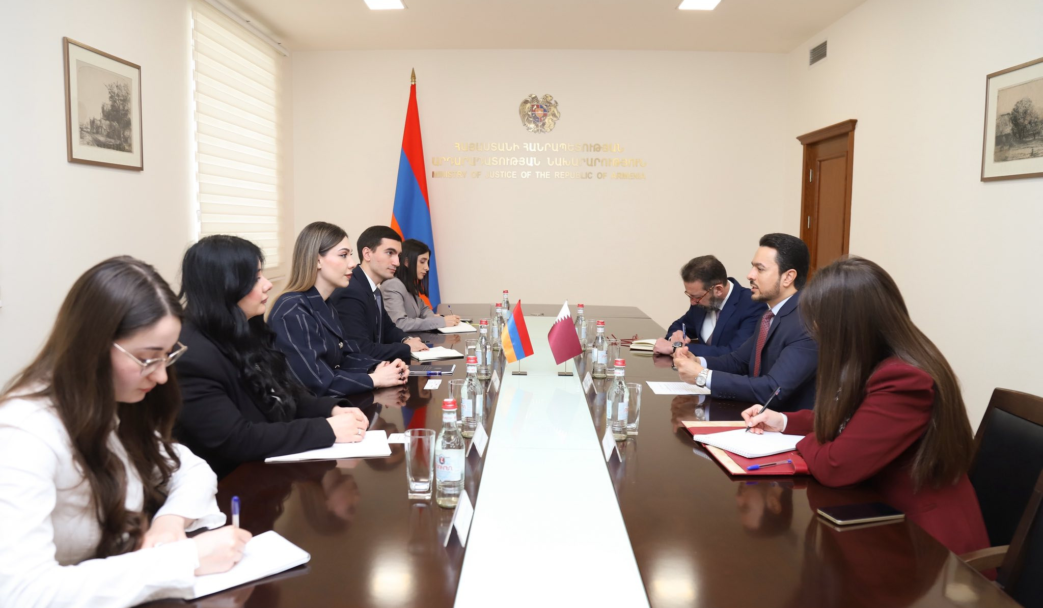 Կատարի դեսպանը արդարադատության նախարարին հրավիրել է Դոհա՝ նոր ձևաչափերով համագործակցություն սկսելու