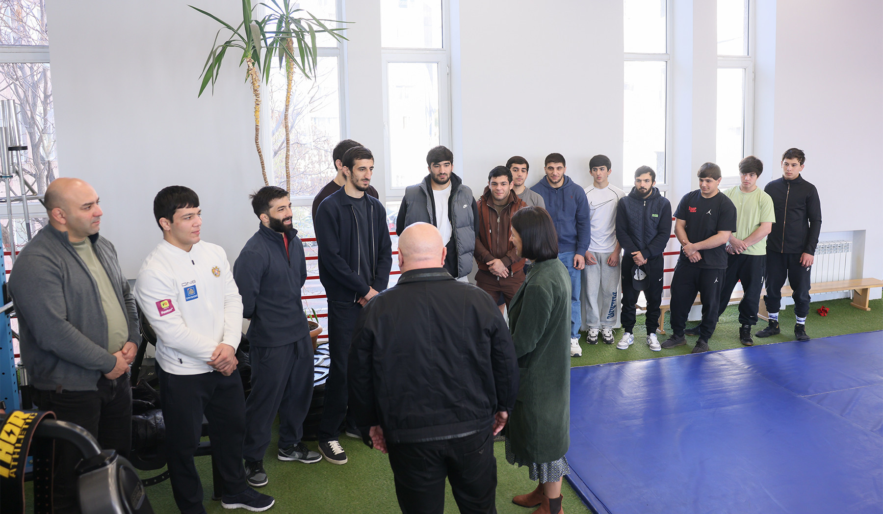 Ժաննա Անդրեասյանն այցելել է Երևանի մի շարք մարզադպրոցներ