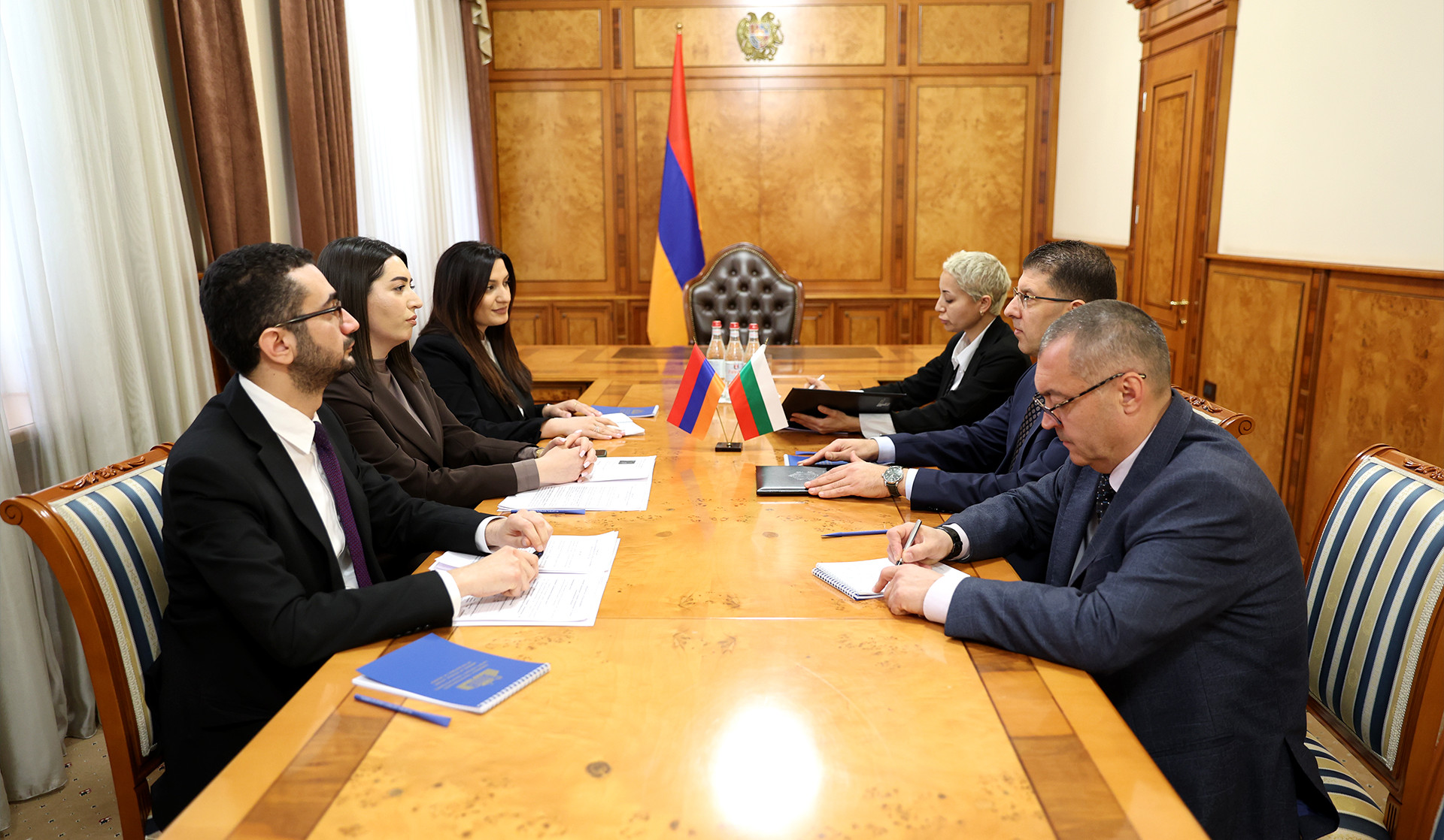 Մշակվում է արտակարգ իրավիճակների բնագավառում համագործակցության համաձայնագիր․ ՆԳ նախարարն ընդունել է Բուլղարիայի դեսպանին