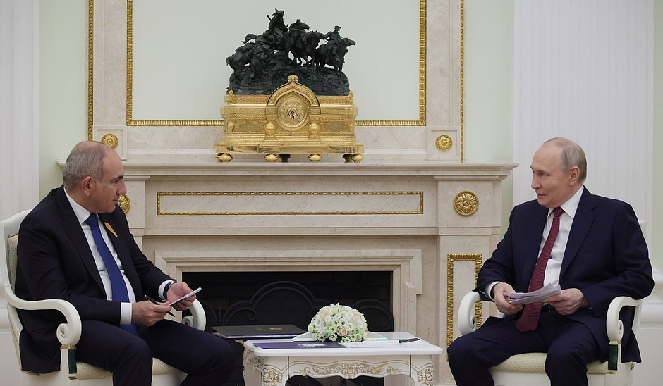 Մոսկվայում կայացել է Փաշինյան-Պուտին հանդիպումը