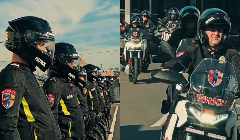 Պարեկային ոստիկանության տասը նոր մոտոցիկլետներով ծառայությունը մեկնարկել է․ Փաշինյան