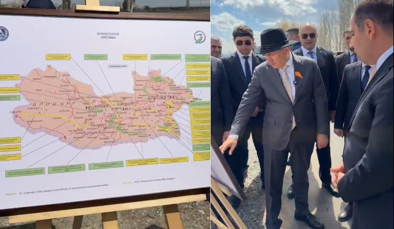 Արմավիր համայնքում մարզային նշանակության ավտոճանապարհը միջին նորոգման է ենթարկվել