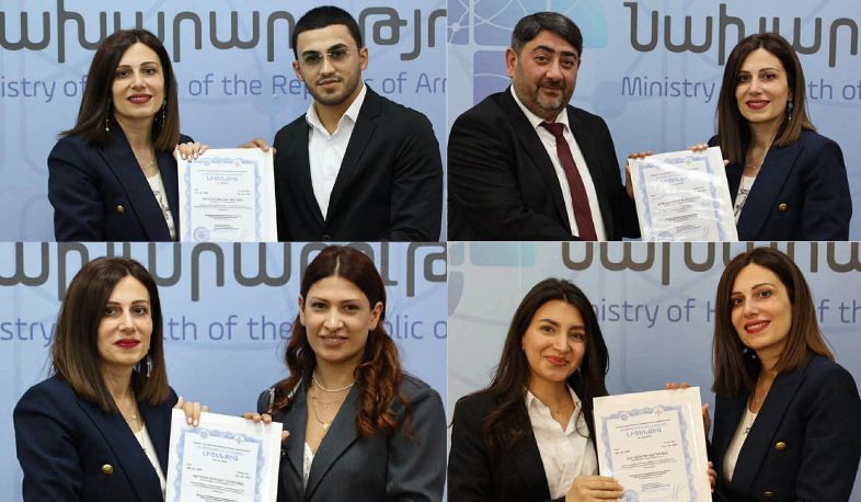 Անահիտ Ավանեսյանը լիցենզիաներ հանձնեց 24 օրդինատորներին