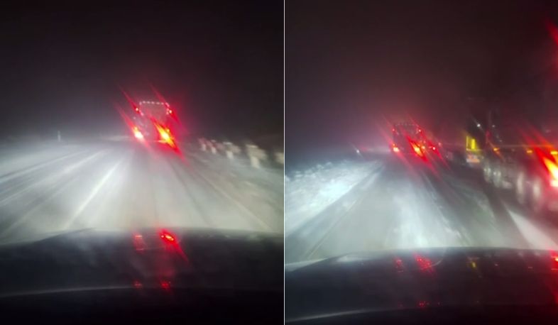 Սարավան-Գորայք ավտոճանապարհին բուք է