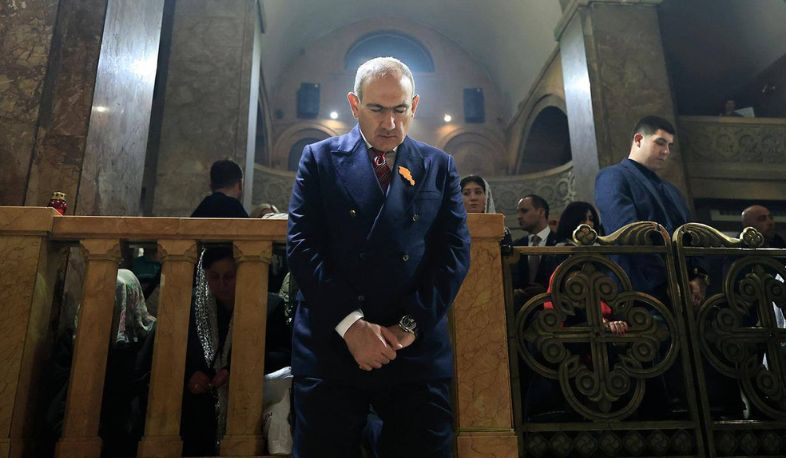 Սուրբ Հարության տոնի ճրագալույցի պատարագ՝ Երևանի Սուրբ Սարգիս եկեղեցում․ Փաշինյանը լուսանկարներ է հրապարակել