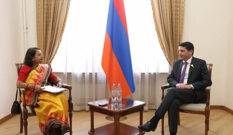 Վահե Հովհաննիսյանը և Հնդկաստանի դեսպանը քննարկել են երկկողմ տնտեսական համագործակցության ընդլայնման հեռանկարները