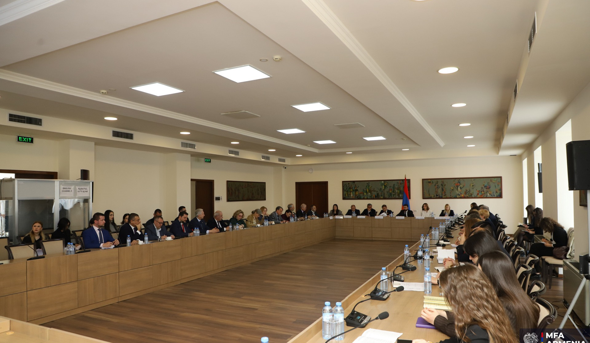 ԱԳՆ-ում կայացել է հանդիպում՝ նվիրված Եվրոպական քաղաքական համայնքի 8-րդ գագաթնաժողովին