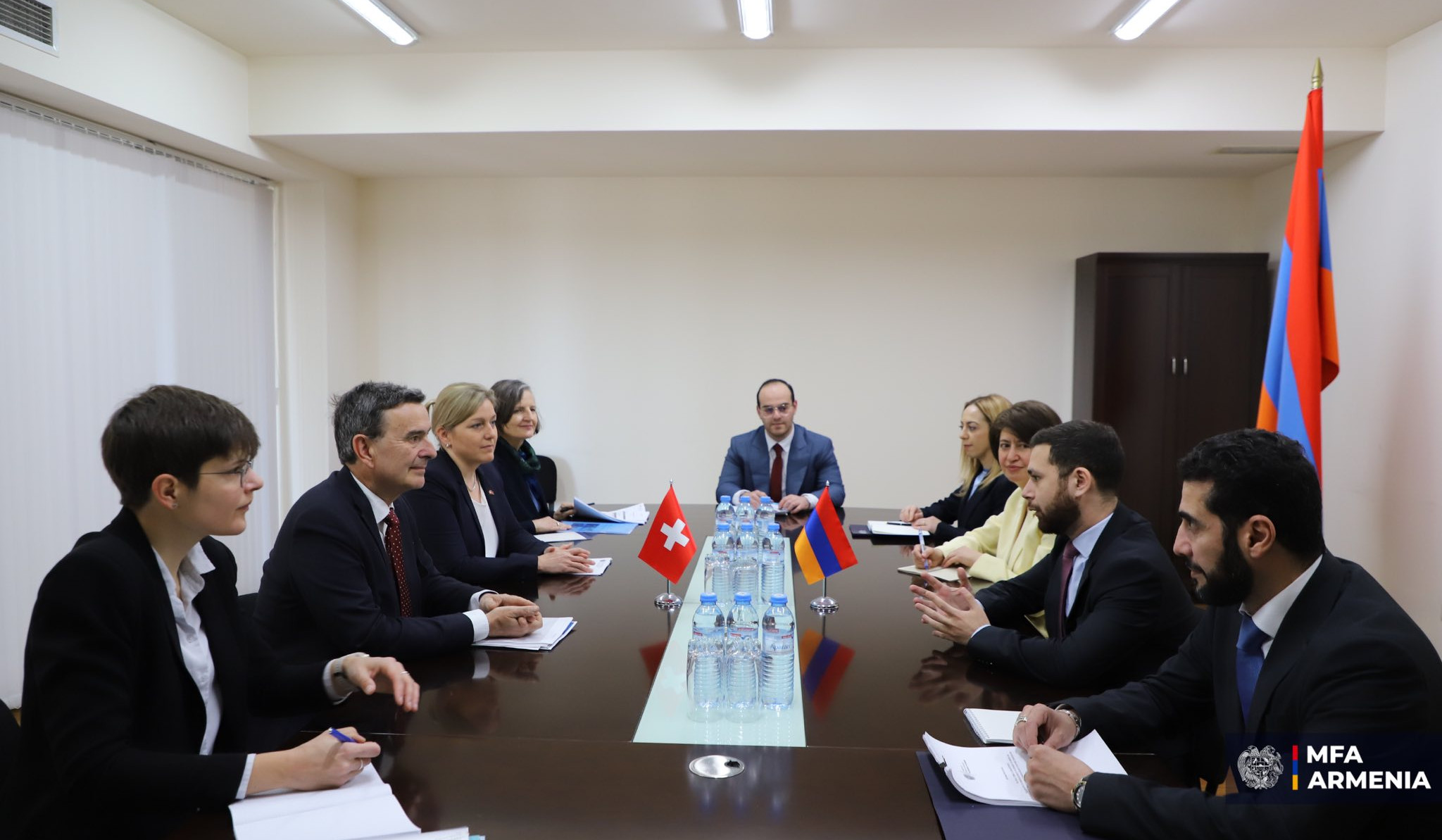 Հայաստանի  և Շվեյցարիայի ԱԳՆ-ների միջև տեղի են ունեցել քաղաքական խորհրդակցություններ