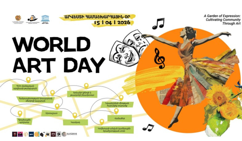 Ինչ միջոցառումներ են նախատեսված Արվեստի համաշխարհային օրվա շրջանակում. ԿԳՄՍՆ-ն հրապարակել է ցանկը