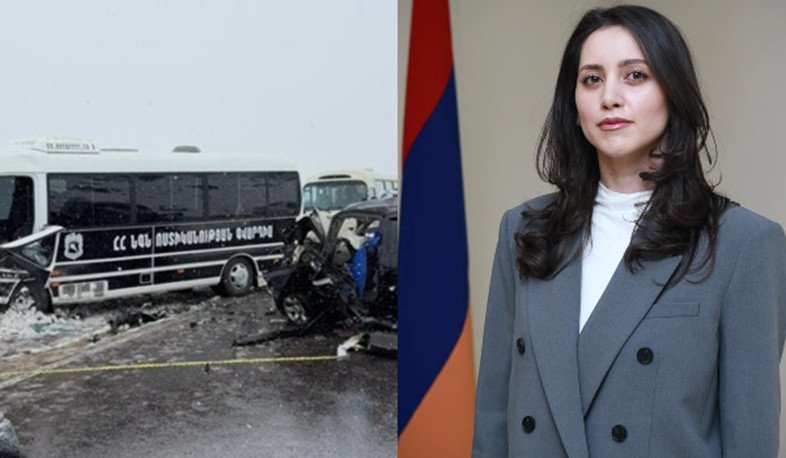 «Նիսսան»-ը հանդիպակաց գոտում բախվել է ՆԳՆ ոստիկանության գվարդիայի ավտոբուսին. ՔԿ-ն հերքում է ապատեղեկատվությունը