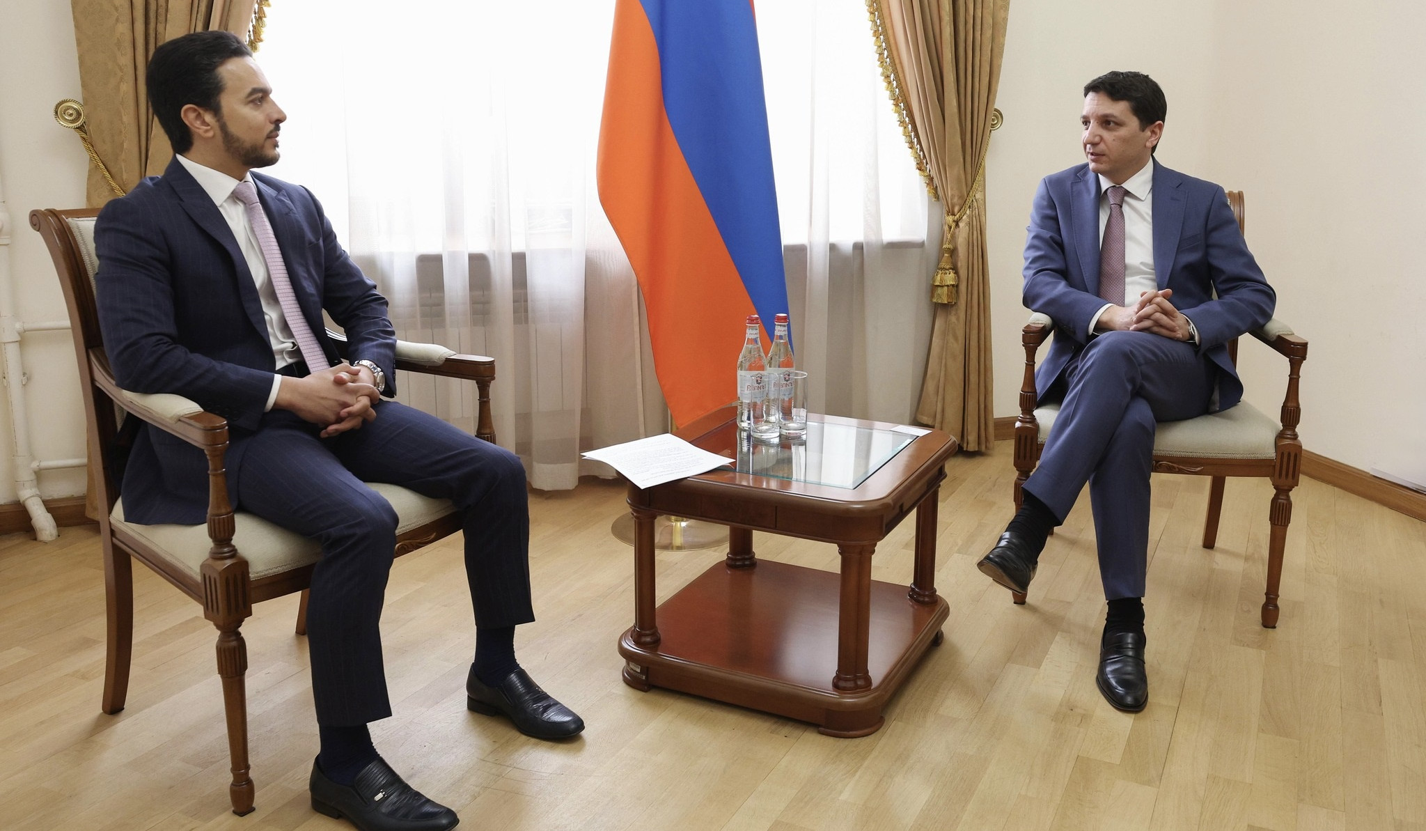 Վահե Հովհաննիսյանը և Կատարի դեսպանը քննարկել են երկկողմ տնտեսական համագործակցության ընդլայնման հեռանկարները