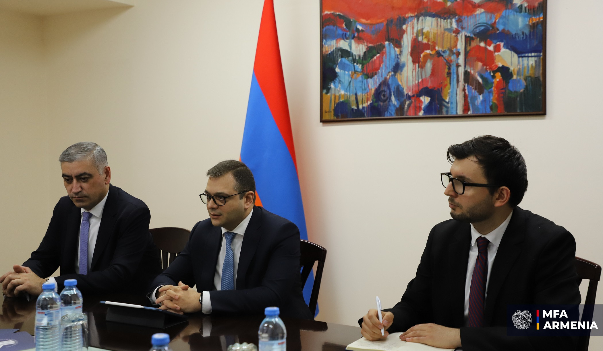 ՀՀ ԱԳ նախարարի տեղակալը հանդիպել է Եվրոպայի խորհրդի Ծրագրերի համակարգման տնօրենի հետ