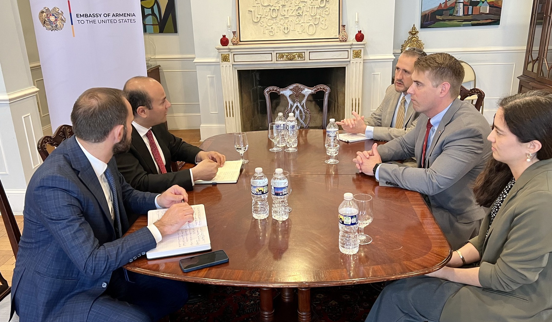 Նարեկ Մկրտչյանը հյուրընկալել է ԱՄՆ պետքարտուղարի տեղակալին․ վերահաստատվել է փոխգործակցությունը խորացնելու պատրաստակամությունը