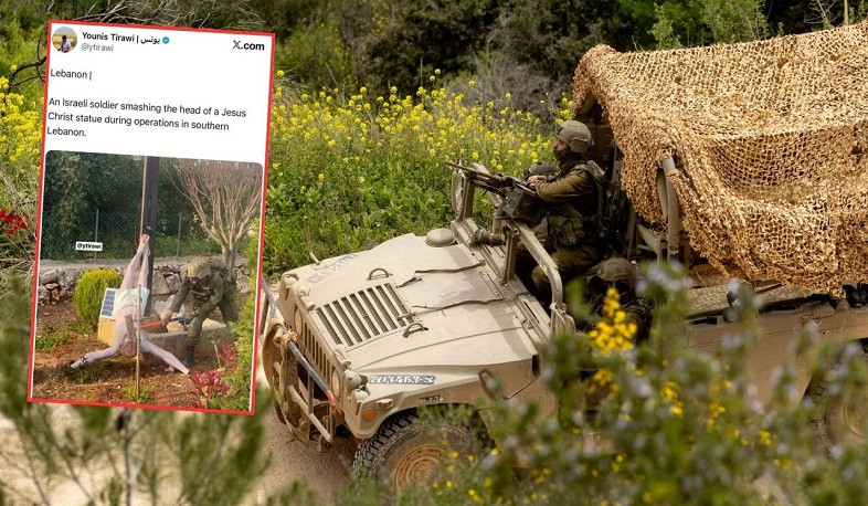 Իսրայելը խոստովանել է, որ իր զինվորը կոտրել է Հիսուսի արձանը Լիբանանում