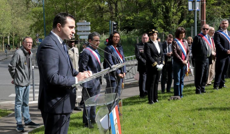 Փարիզում տեղի է ունեցել Հայոց ցեղասպանության 111-րդ տարելիցին նվիրված ոգեկոչման արարողություն