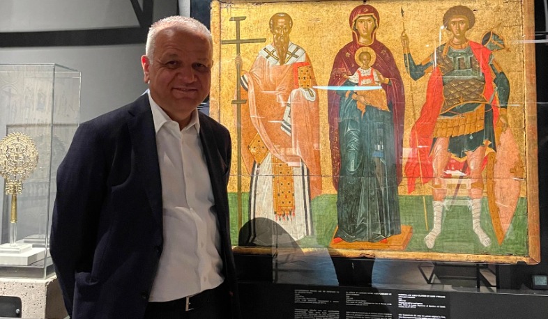 ԵՄ դեսպան Վասիլիս Մարագոսն այցելել է Հայաստանի պատմության թանգարան