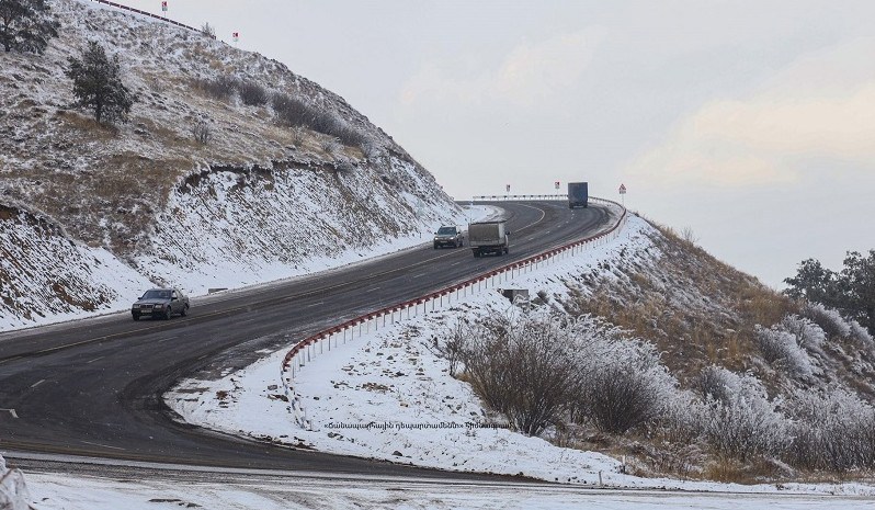 Սարավան-Զանգեր ավտոճանապարհը դժվարանցանելի է կցորդով բեռնատարների համար