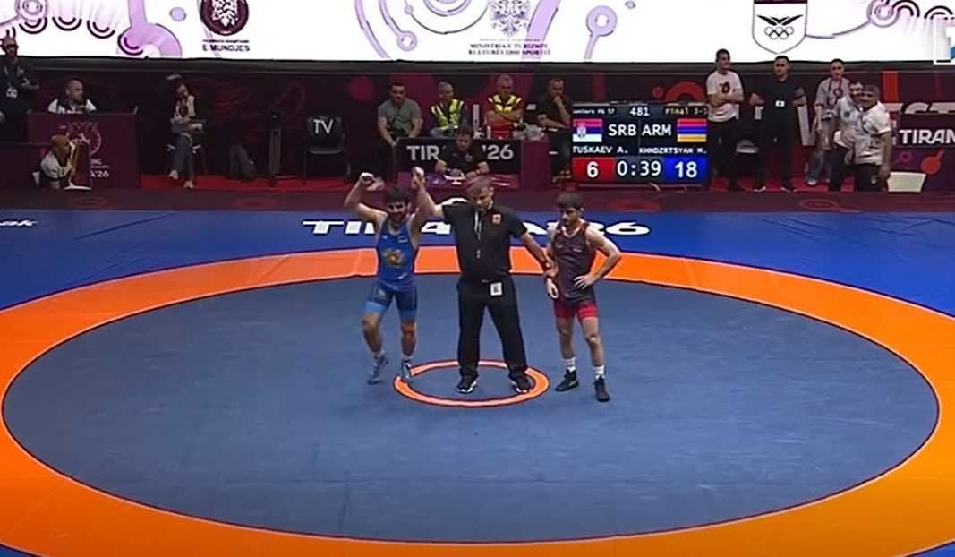 Ըմբիշ Մանվել Խնձրցյանը բրոնզե մեդալ նվաճեց Եվրոպայի առաջնությունում