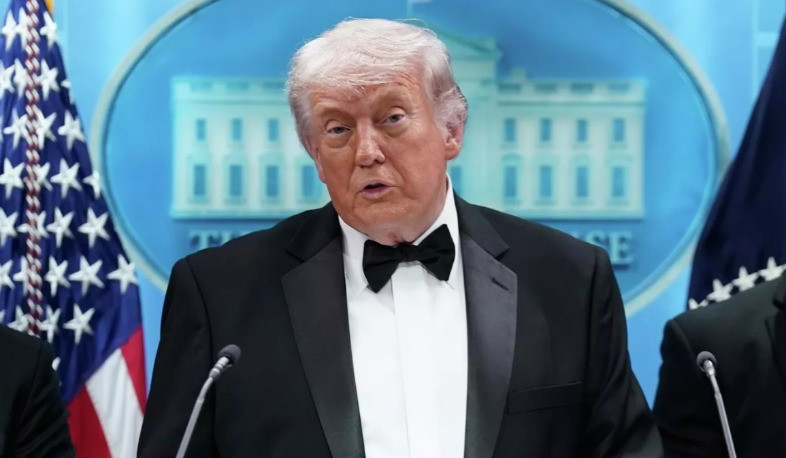 Թրամփն իր մասնակցությամբ միջոցառման ժամանակ տեղի ունեցած միջադեպից հետո հանդես է եկել հայտարարությամբ