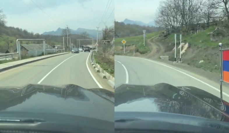 Իծաքարը և Գանձաքարն իրար կապող շուրջ 35 կմ-անոց ճանապարհն առաջին անգամ ասֆալտապատ է. վարչապետը տեսանյութեր է հրապարակել