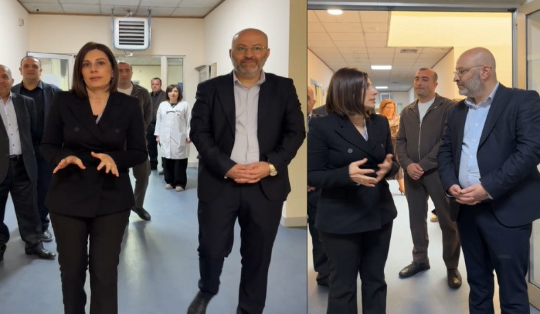 Առողջապահության նախարարն այցելել է Շիրակի մարզի՝ վերանորոգված և բուժսարքավորումներով հագեցած պոլիկլինիկա