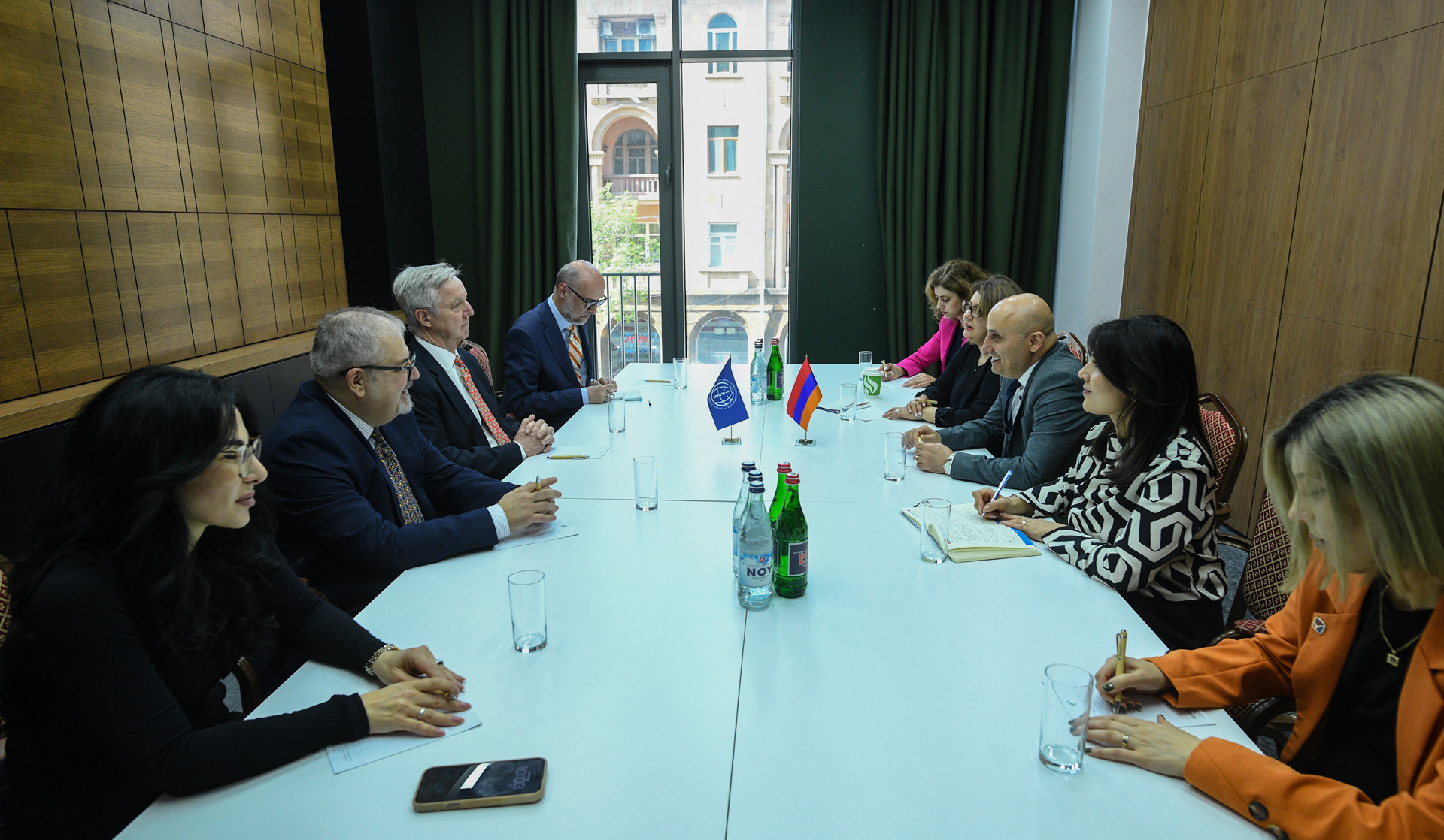 ԿԸՀ նախագահն ու IFES-ի նախագահը քննարկել են երկու կառույցների համատեղ համագործակցությունը