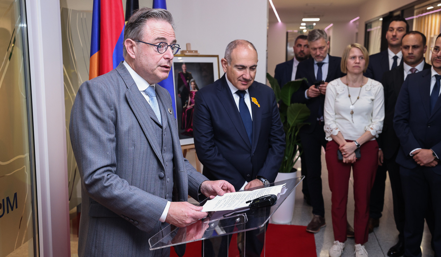 Սա պատմական պահ է, այս դեսպանատունն ավելին է, քան զուտ երկու երկրի միջև երկարատև կապի խորհրդանիշ. Բելգիայի վարչապետ