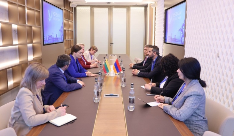 Ռուբեն Ռուբինյանը Լիտվայի Սեյմասի պատվիրակության հետ քննարկել է ԵՄ վիզաների ազատականացման գործընթացին առնչվող հարցեր
