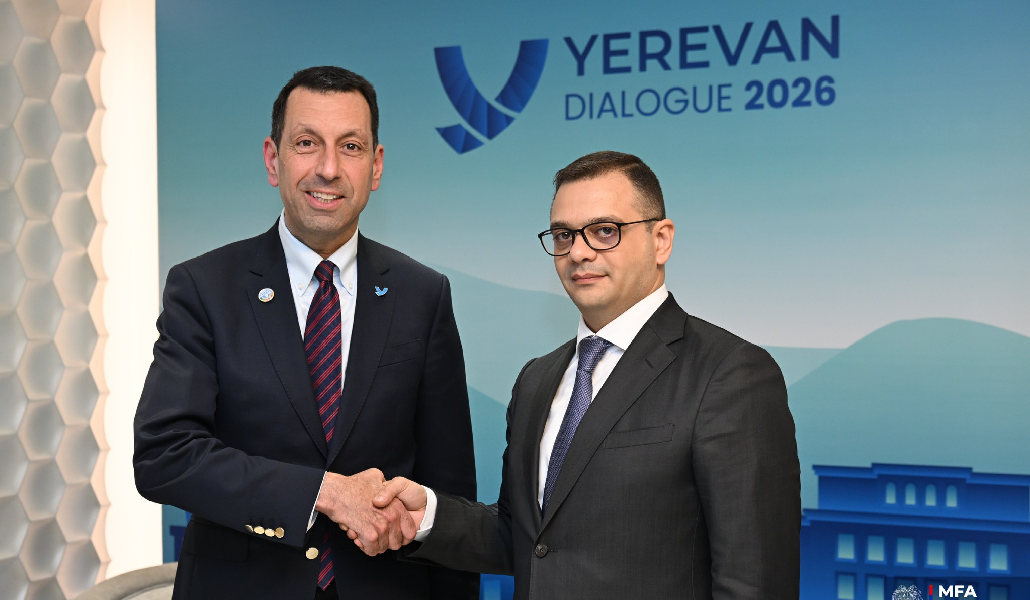 Meeting of Deputy Foreign Minister of Armenia and Director of FAO Office of Climate Change, Biodiversity and Environment