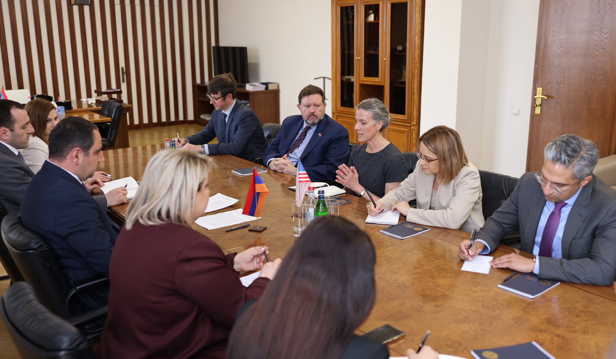 Davit Khudatyan discussed number of issues related to TRIPP project with U.S. Deputy Assistant Secretary for European and Eurasian Affairs at U.S. Department of State