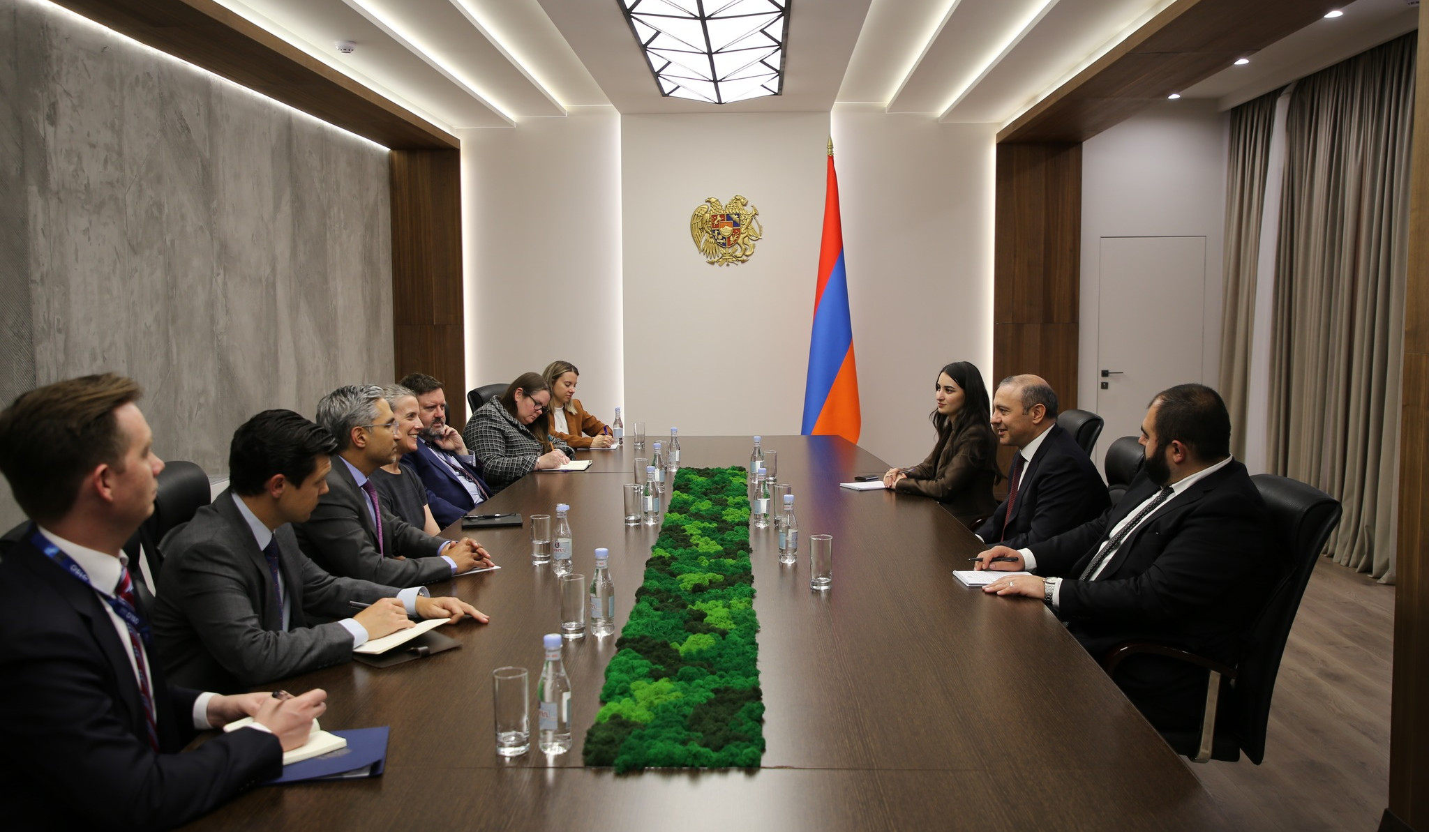 Armen Grigoryan and U.S. Deputy Assistant Secretary of State expressed satisfaction with Washington agreements