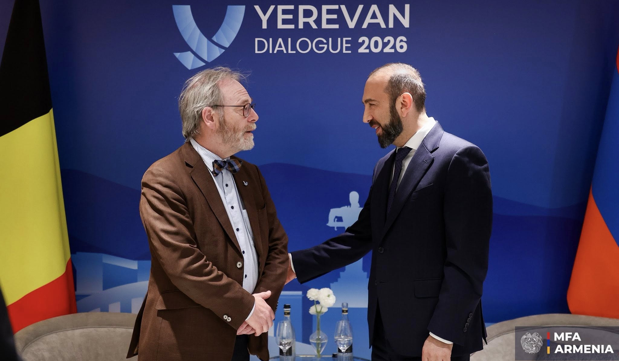 Միրզոյանը և Պետեր դը Ռուվերը քննարկել են Հայաստանի և Բելգիայի միջև երկկողմ գործընկերության զարգացման հարցեր