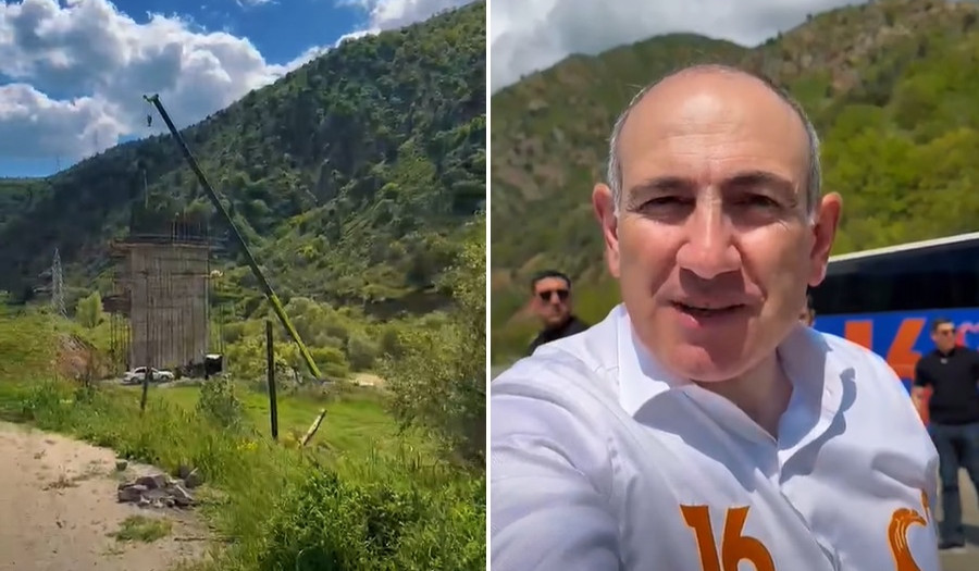 The longest bridge in history of Armenian people is being built in Meghri: Prime Minister