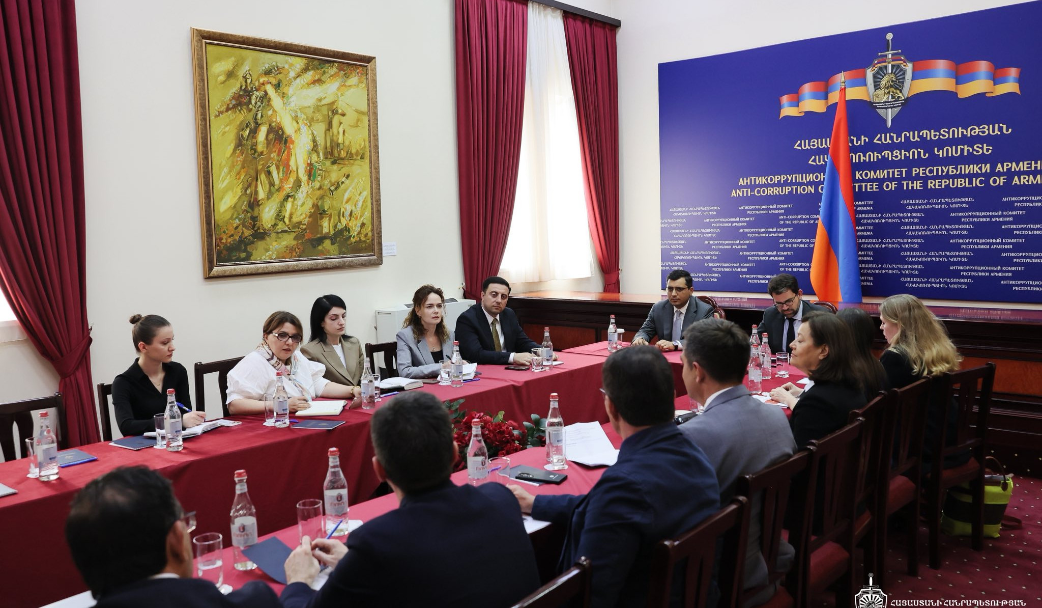 Արթուր Նահապետյանը և ԵԽԽՎ պատվիրակության ղեկավարն անդրադարձել են ընտրական բնույթի հանցագործությունների քննության կապակցությամբ Հակակոռուպցիոն կոմիտեի լիազորություններին